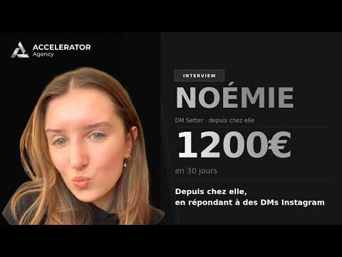 Elle Gagne sa Vie en Envoyant des Messages sur les Réseaux Sociaux - (Interview Noémie)