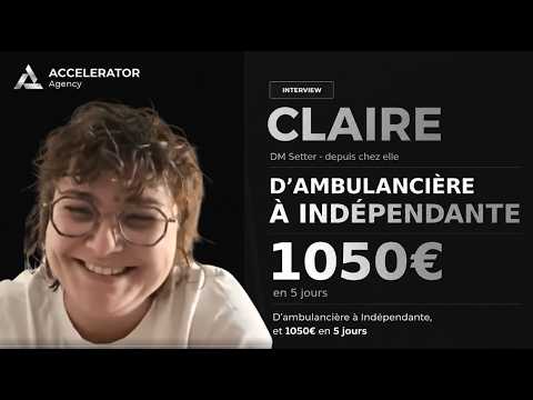 Du métro boulot dodo à 1 050€ en 5 jours depuis chez elle (Interview Claire)