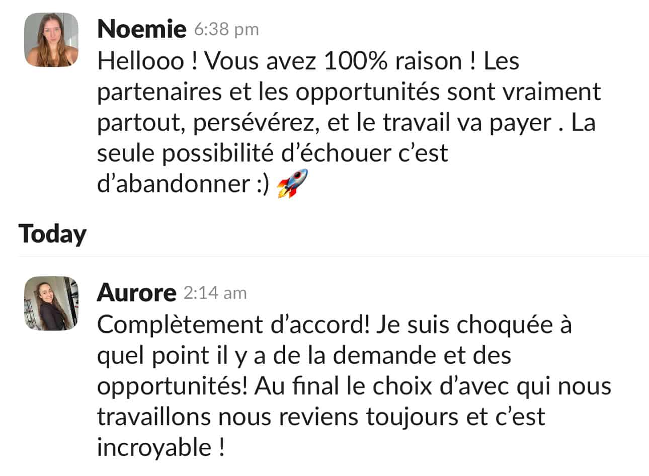 Témoignage Accelerator 19