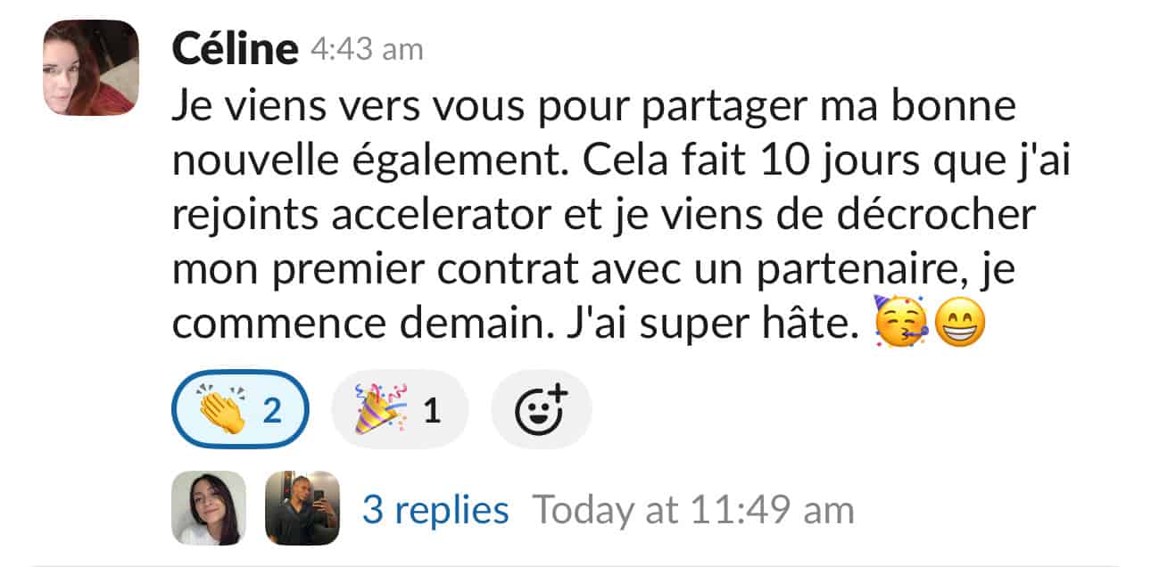 Témoignage Accelerator 38